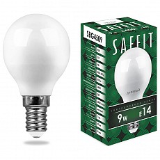 Лампа светодиодная feron saffit sbg4509 e14 9Вт 6400k 55125